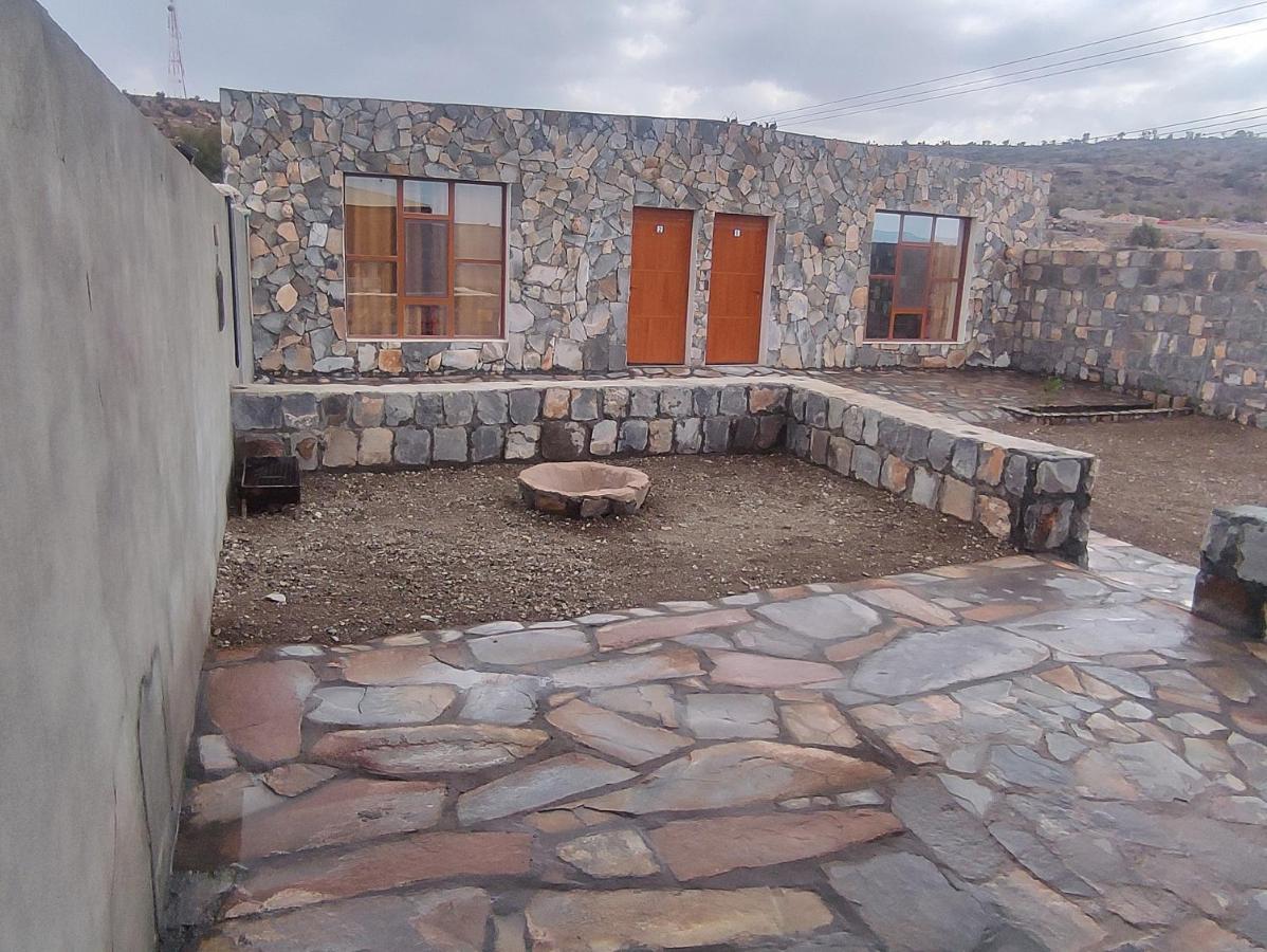 Stone rest house jebel shams Al Ḩamrāʼ Buitenkant foto